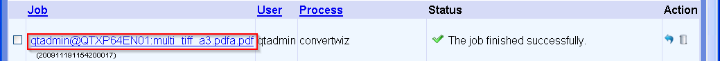 Job details in DPF Tracker